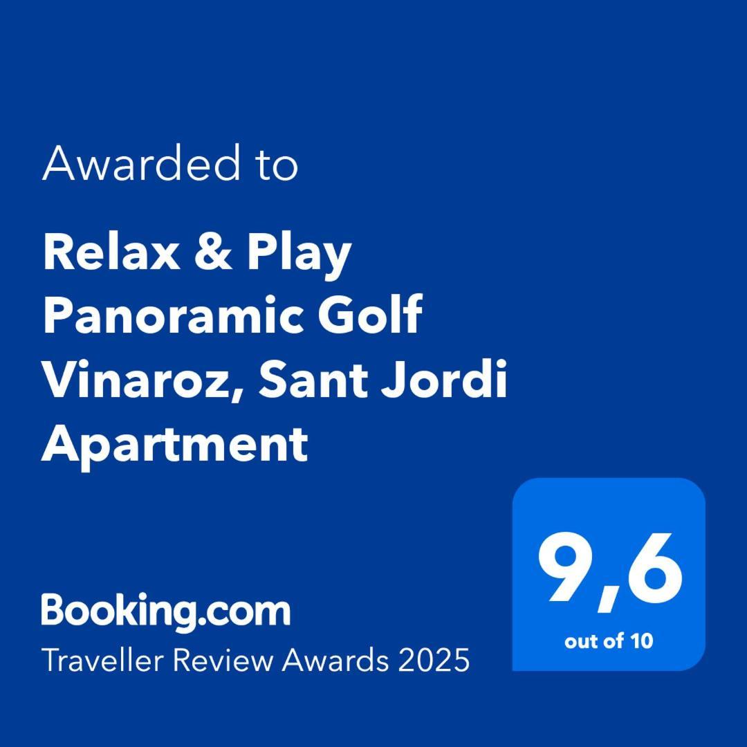 Relax & Play Panoramic Golf Vinaroz, Sant Jordi Apartment Vinarós Екстериор снимка